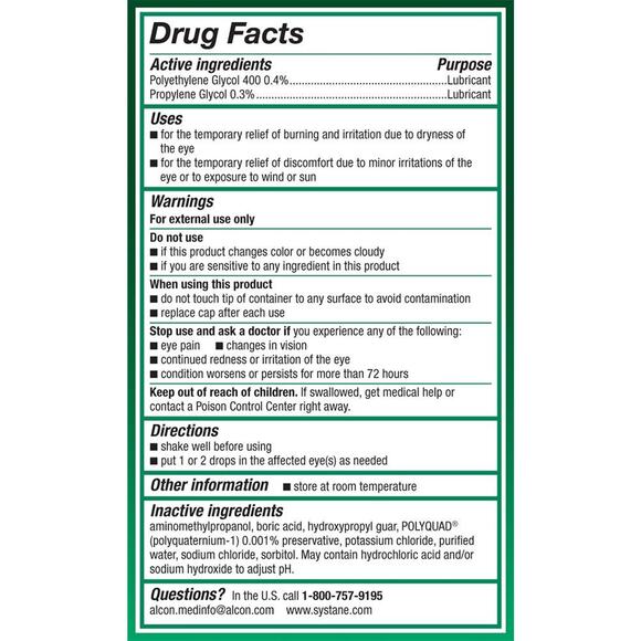 Systane ULTRA Lubricant Eye Drops 2-10mL Bottles EXP 10/2027 - Picture 4 of 6